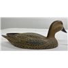 Image 2 : Turned Head Wood Duck Decoy Mallard Hen Signed