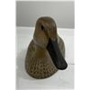 Image 3 : Turned Head Wood Duck Decoy Mallard Hen Signed