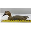 Image 7 : Turned Head Wood Duck Decoy Mallard Hen Signed