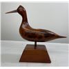 Image 1 : Folk Art Birds Eye Maple Shorebird Duck Decoy