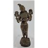 Image 2 : Antique Hindu Bronze Statue Parvati Goddess