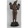 Image 4 : Antique Hindu Bronze Statue Parvati Goddess