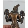 Image 6 : Antique Hindu Bronze Statue Parvati Goddess