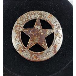 Idaho Deputy Sheriff Star Police Badge Benewah