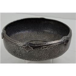 Antique Hammered Silver Plate Arts & Crafts Bowl