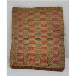 Antique Nez Perce Woven Corn Husk Bag