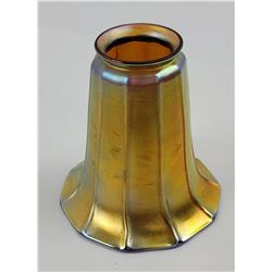 Steuben Gold Aurene Mission Shade Arts & Crafts