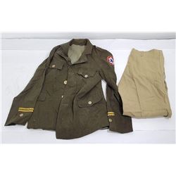 WW2 Homefront Kids Ike Army Uniform