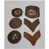 Image 2 : Lot of 6 WW1 Assorted US Army Rank Chevrons
