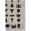 Image 3 : 32 Vietnam Assorted US Army Officers Collar Brass