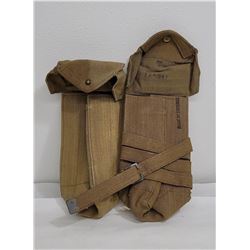 Pair of WW2 British Ammo Pouches Enfield