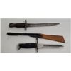 Image 1 : Pair of Bayonets and Cap Gun WW2 Springfield Ross