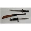 Image 2 : Pair of Bayonets and Cap Gun WW2 Springfield Ross