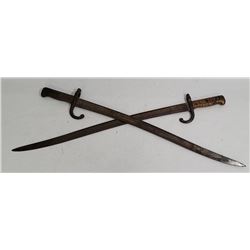 French Model M1866 Chassepot Yataghan Bayonets