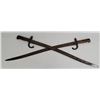 Image 1 : French Model M1866 Chassepot Yataghan Bayonets