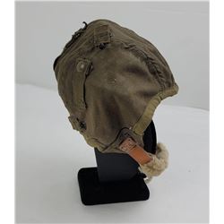 WW2 US Army Air Corps Summer Flight Helmet A-9