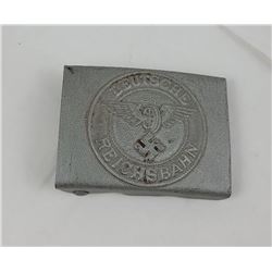 WW2 Nazi German Reichsbahn Railroad Belt Buckle