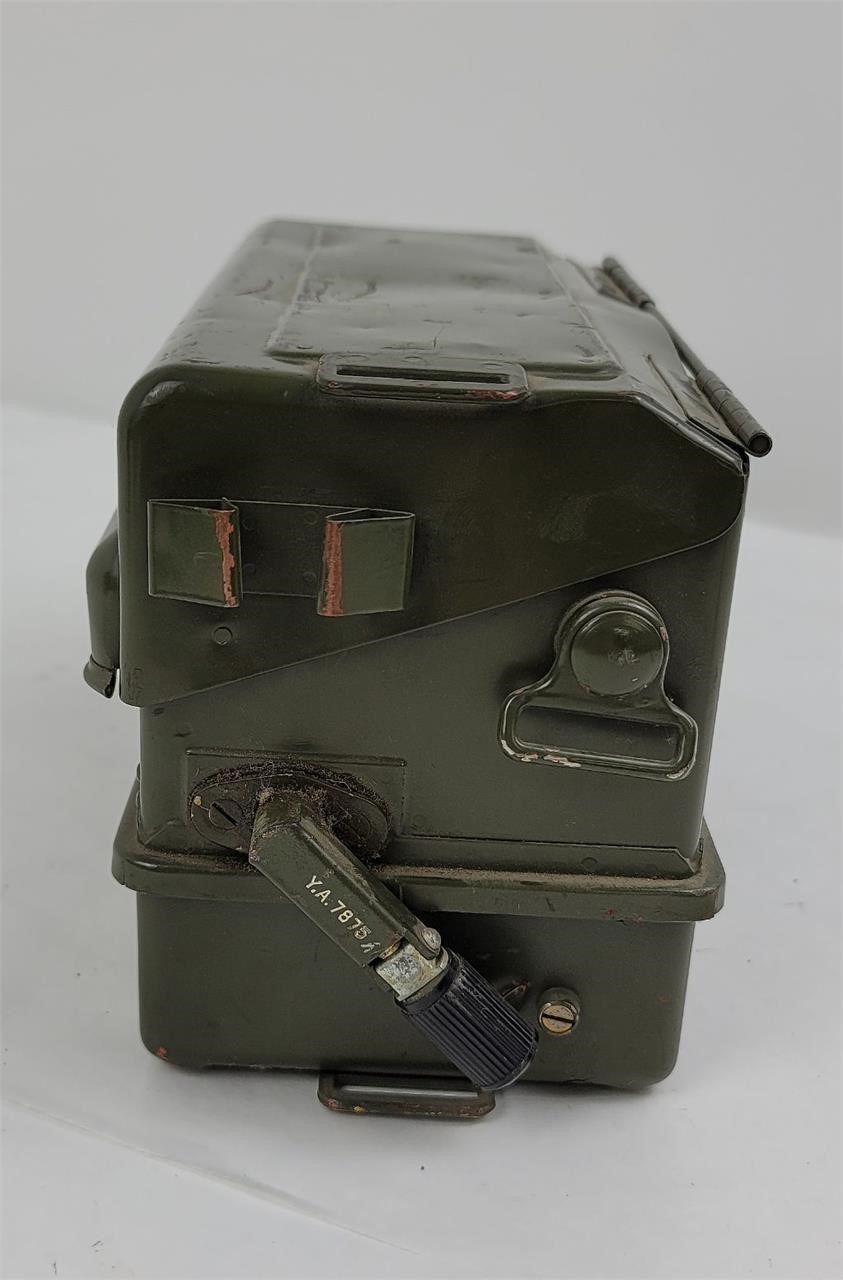 WW2 British Army Field Telephone YA 7815