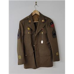 WW2 Sargent CBI Theater Bullion Patch Uniform