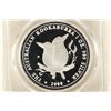 Image 1 : 2000-P AUSTRALIA KOOKABURRA 1 OZ SILVER DOLLAR