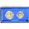Image 2 : 1986 US 2 COIN PROOF LIBERTY SET