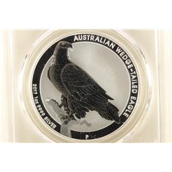 2017-P AUSTRALIA WEDGE TAILED EAGLE SILVER DOLLAR