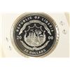 Image 2 : 2000 LIBERIA SILVER PROOF $20 .6404 OZ. ASW