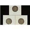 Image 2 : 1912, 1913 & 1918 CANADA SILVER 25 CENTS