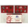 Image 2 : 2000 US SILVER PROOF SET (WITH BOX)