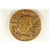 Image 1 : 3'' THICK HIGH RELIEF BRONZE 1977 FRANKLIN MINT