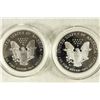 Image 2 : 1993-P & 1994-P PROOF AMERICAN SILVER EAGLES