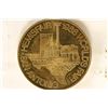 Image 1 : 1 5/16'' BRASS 1968 WORLDS FAIR TOKEN