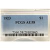 Image 3 : 1923 PEACE SILVER DOLLAR PCGS AU58