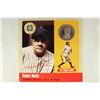 Image 1 : BABE RUTH SILVER PROOF TOKEN ON THE LEGENDS