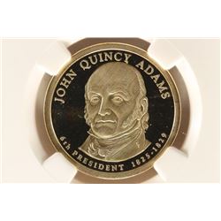 2008-S JOHN QUINCY ADAMS DOLLAR NGC PF69