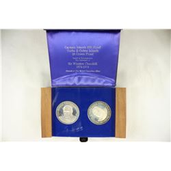 NICE SET WITH 1974 CAYMAN ISLANDS $25 PROOF