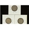 Image 2 : 1918, 1919 & 1920 CANADA SILVER 25 CENTS