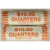 Image 1 : 2-$10 ROLLS OF 2005-D KANSAS & 2007-D MONTANA