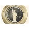 Image 1 : 2000 LIBERIA $10 LIBERTY ENLIGHTING THE WORLD