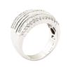 Image 4 : 1.34 ctw Diamond Ring - 18KT White Gold