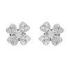 14k White Gold 0.31CTW Diamond Earrings, (SI2-SI3/G-H)