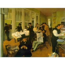 Edgar Degas - Cotton Exchange