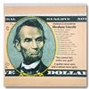 Image 1 : Steve Kaufman (1960-2010), "Abraham Lincoln, Portrait of an Achiever" Hand Signe