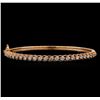 14KT Rose Gold 1.59 ctw Diamond Bracelet