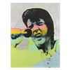 Image 1 : Steve Kaufman (1960-2010), "Elvis Vegas" Hand Painted Limited Edition Silkscreen