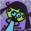 Image 2 : Todd Goldman, "You Make Me Puke" Original Acrylic Painting on Gallery Wrapped Ca