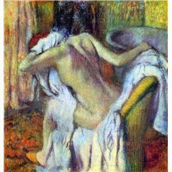 Edgar Degas - After Bathing #4