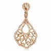 Image 1 : 14k Rose Gold 0.57CTW Diamond Pendant, (I1/H)