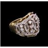 Image 2 : 1.41 ctw Diamond Ring - 14KT Two-Tone Gold