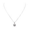 2.89 ctw Diamond Pendant And Chain - 14KT White Gold